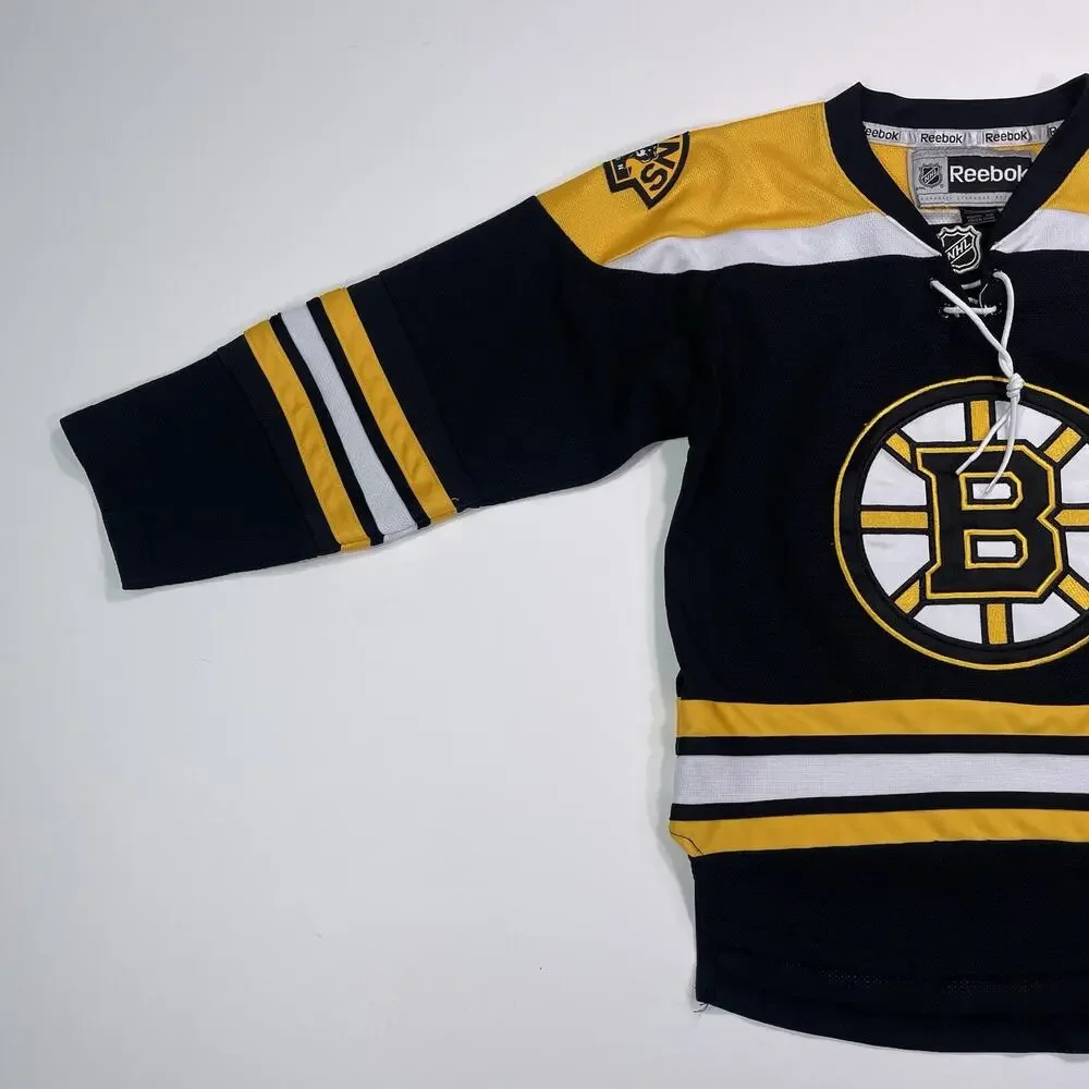 Boston Bruins Youth Reebok Hockey Jersey Size S/M Long Sleeve